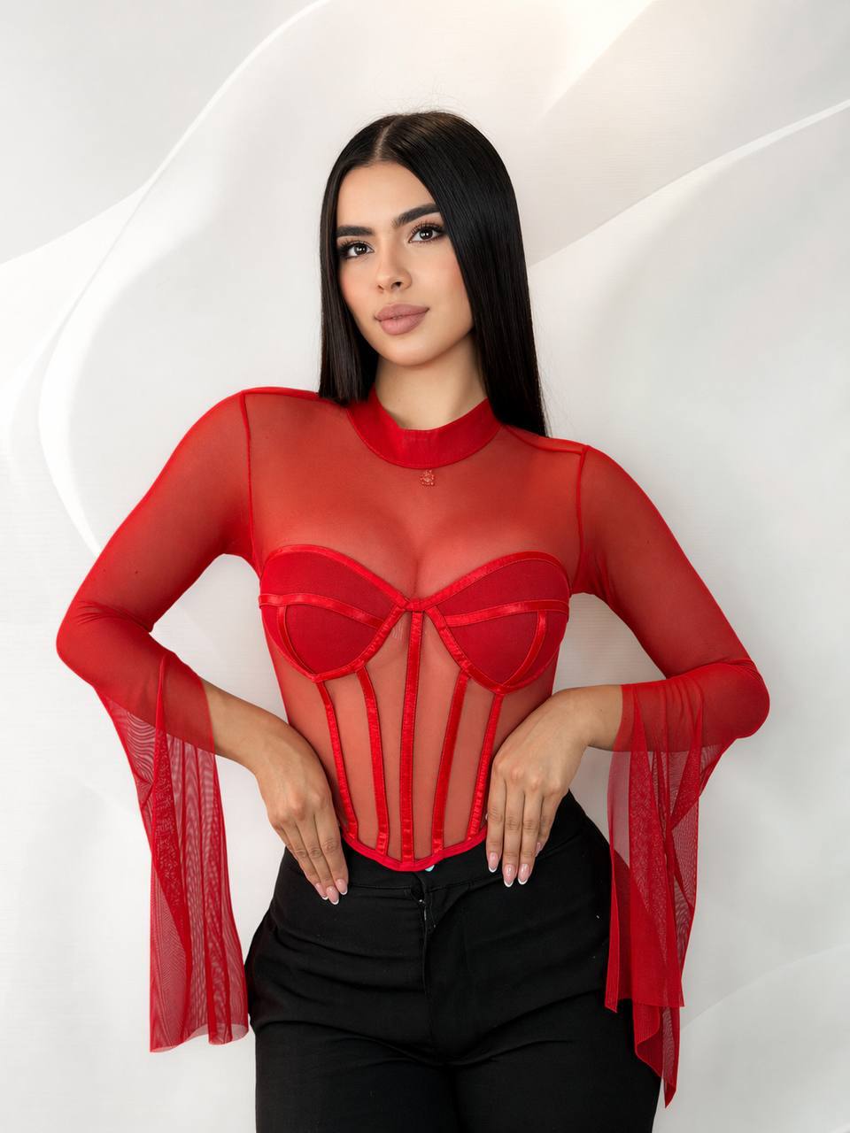 Corset copa transparencia FENIX