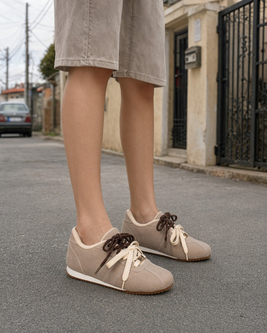Tenis Gamuza Bicolor Muse