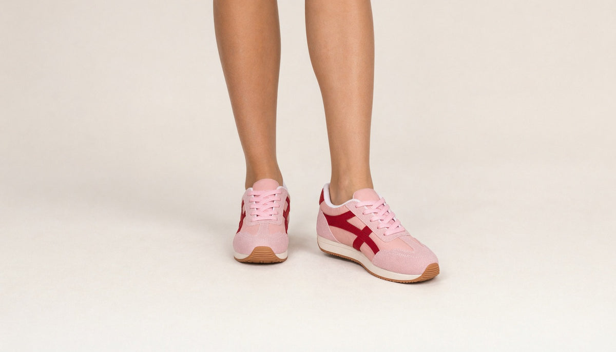 Tenis Tiras Cruzadas Cherry