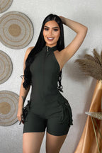 Enterizo En Shorts 2137