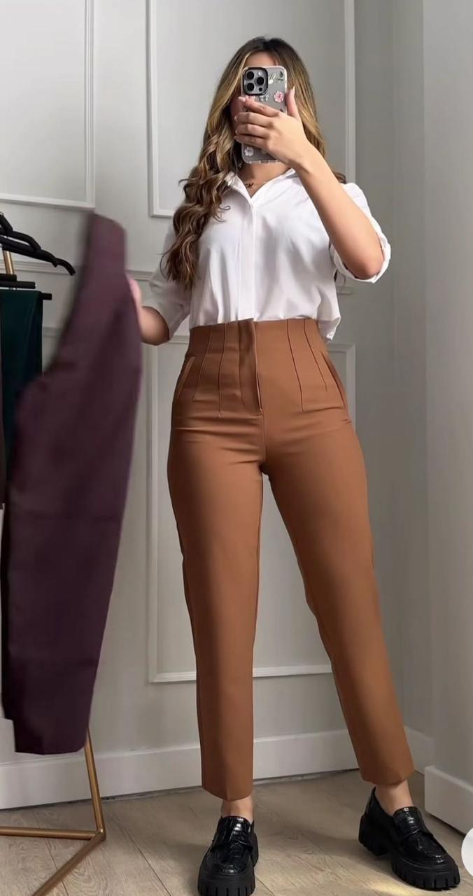 Pantalón Formal de Pinzas Eva