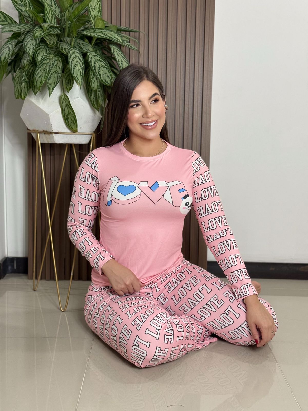 PANTALON MANGA LARGA