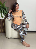Pantalón Manga Larga Animal Print