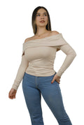 Body Cuello Bandeja Manga Larga