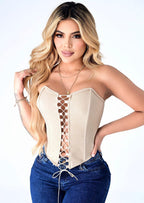 Corset laso DORADA
