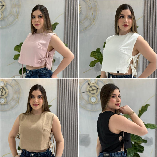 Blusa Abierta a los Lados