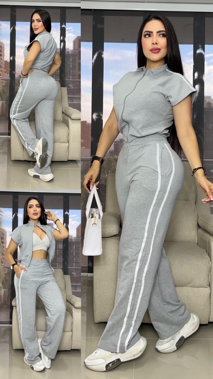 CONJUNTO CHALECO EN BURDA