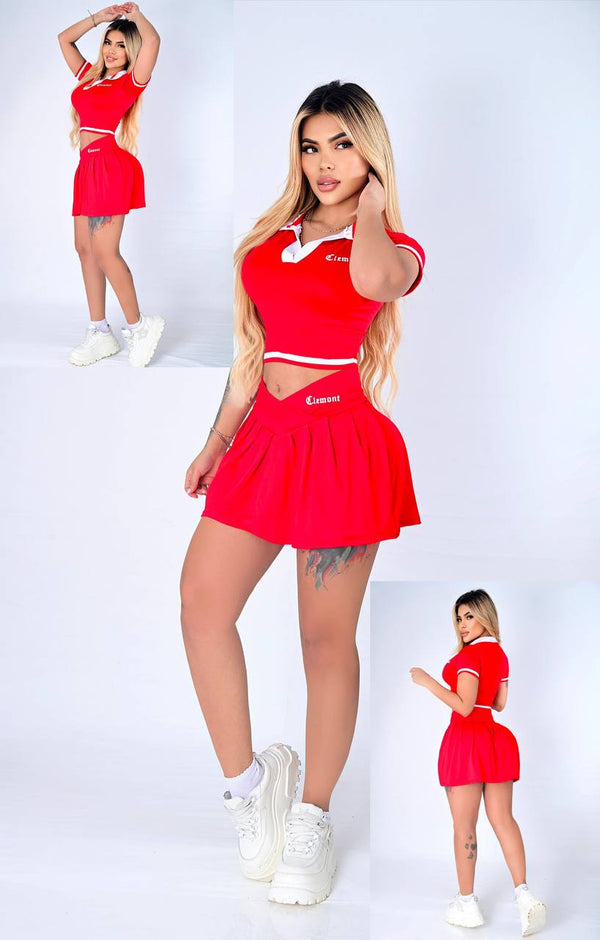 Falda y Polo Deportivo Clemot