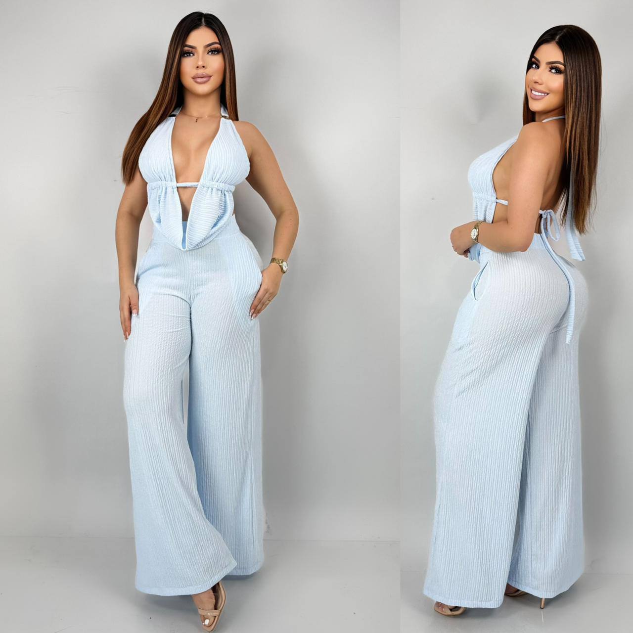 Conjunto   Palazzo y blusa LUCI