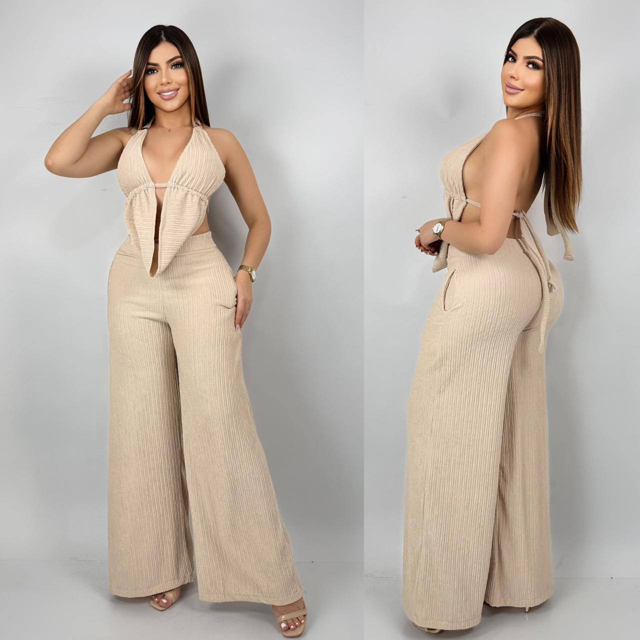 Conjunto   Palazzo y blusa LUCI