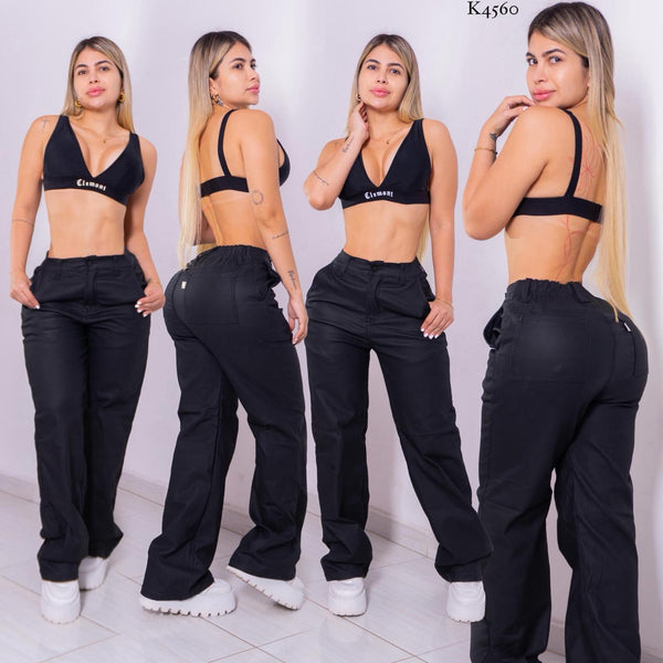 Mom Ancho Cuerina Full Tendencia