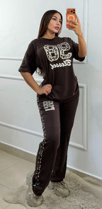 conjunto burda animal print