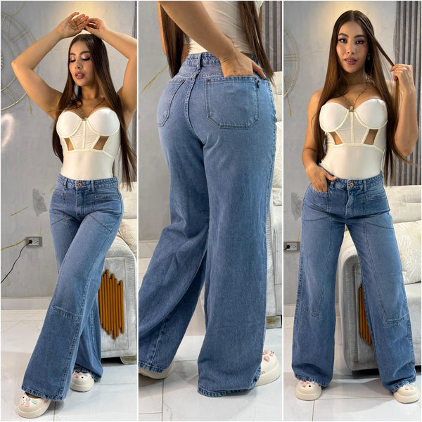 Jean Wide Leg o Bota Recta