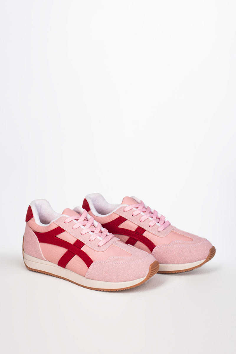 Tenis Tiras Cruzadas Cherry