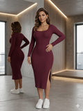 Vestido Buso Rib Premium Elegance