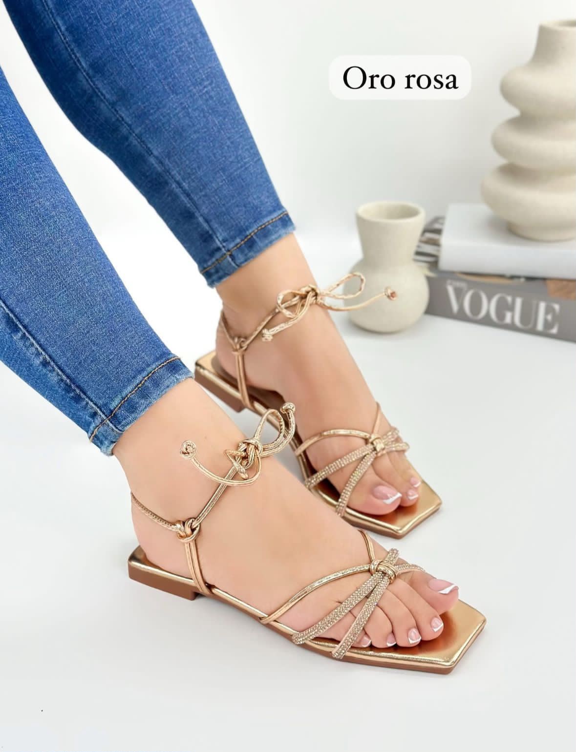 Sandalia Plana Dalia