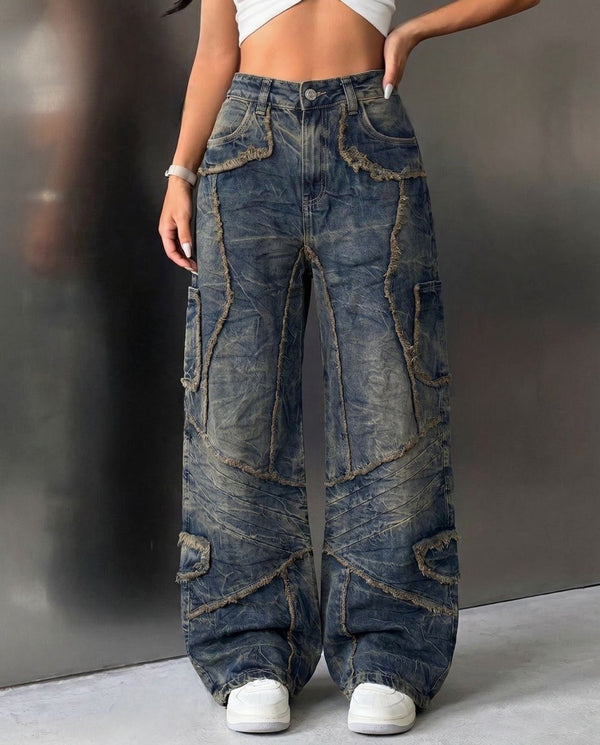 Jean Oversize con Bronce