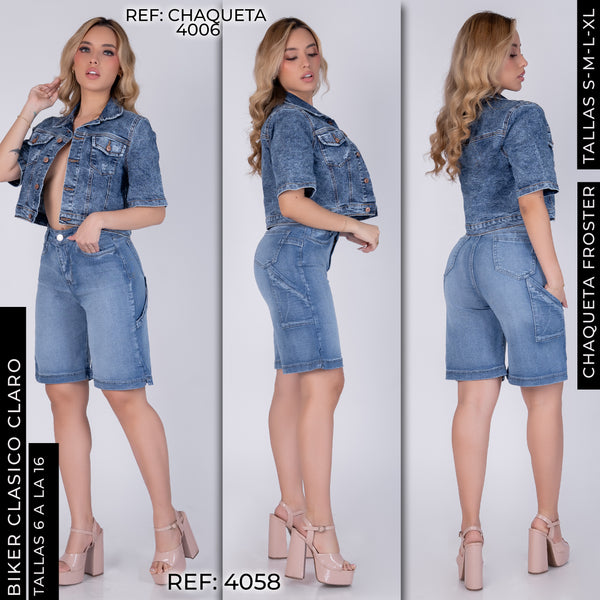 Chaqueta Tipo Jean Premium