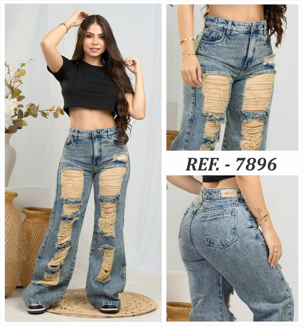 Jean Baggy Azul Dirty