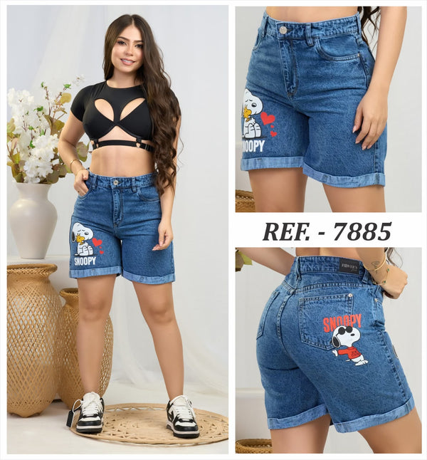 Short Bicicletero Snoopy Stone Medio