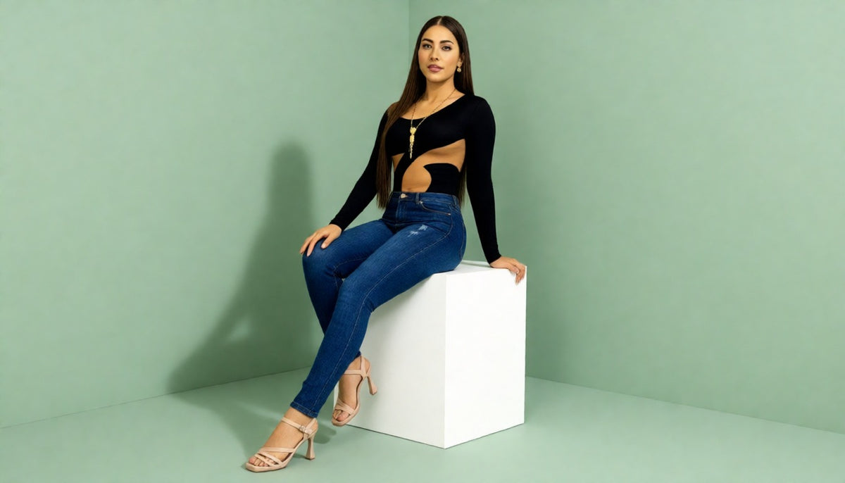 Jean Stretch Levanta Cola