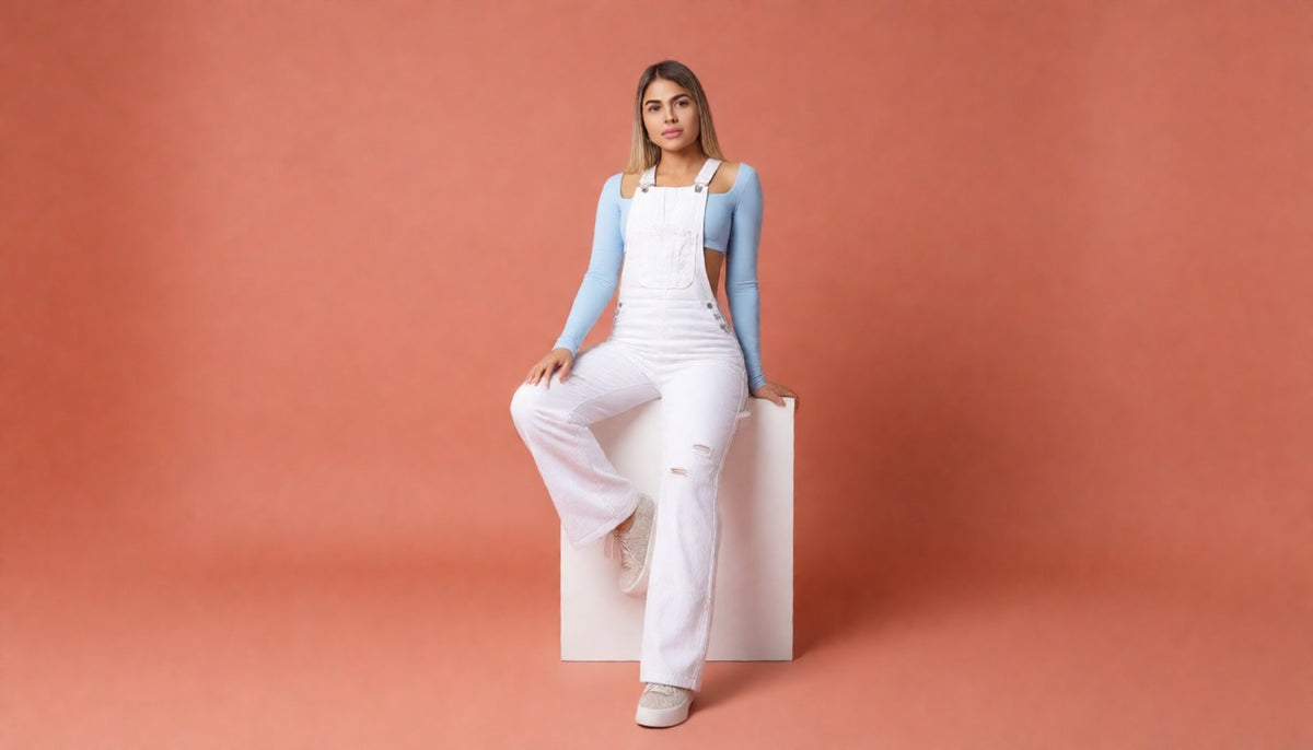 Braga Pantalón Blanca Cargo