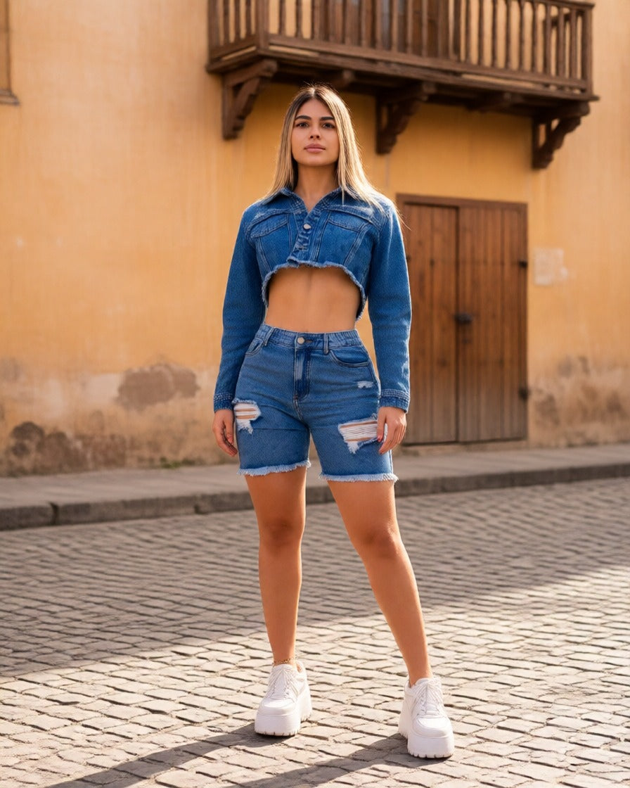 Biker Stresch Tendencia Oscuro
