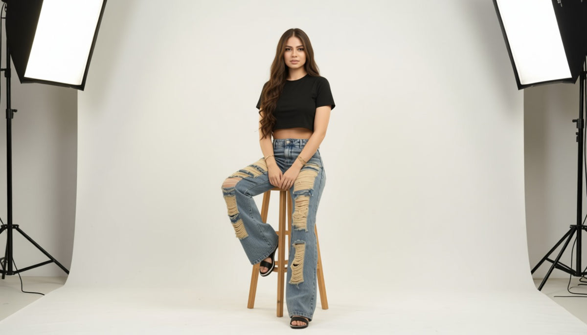 Jean Baggy Azul Dirty