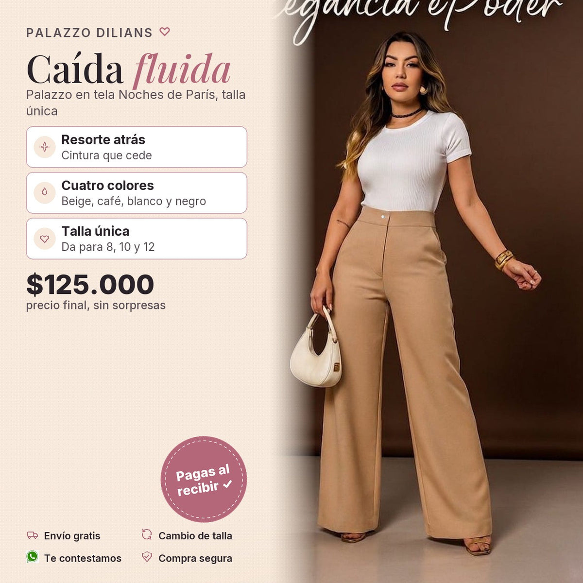 Pantalon Palazzo Dilians
