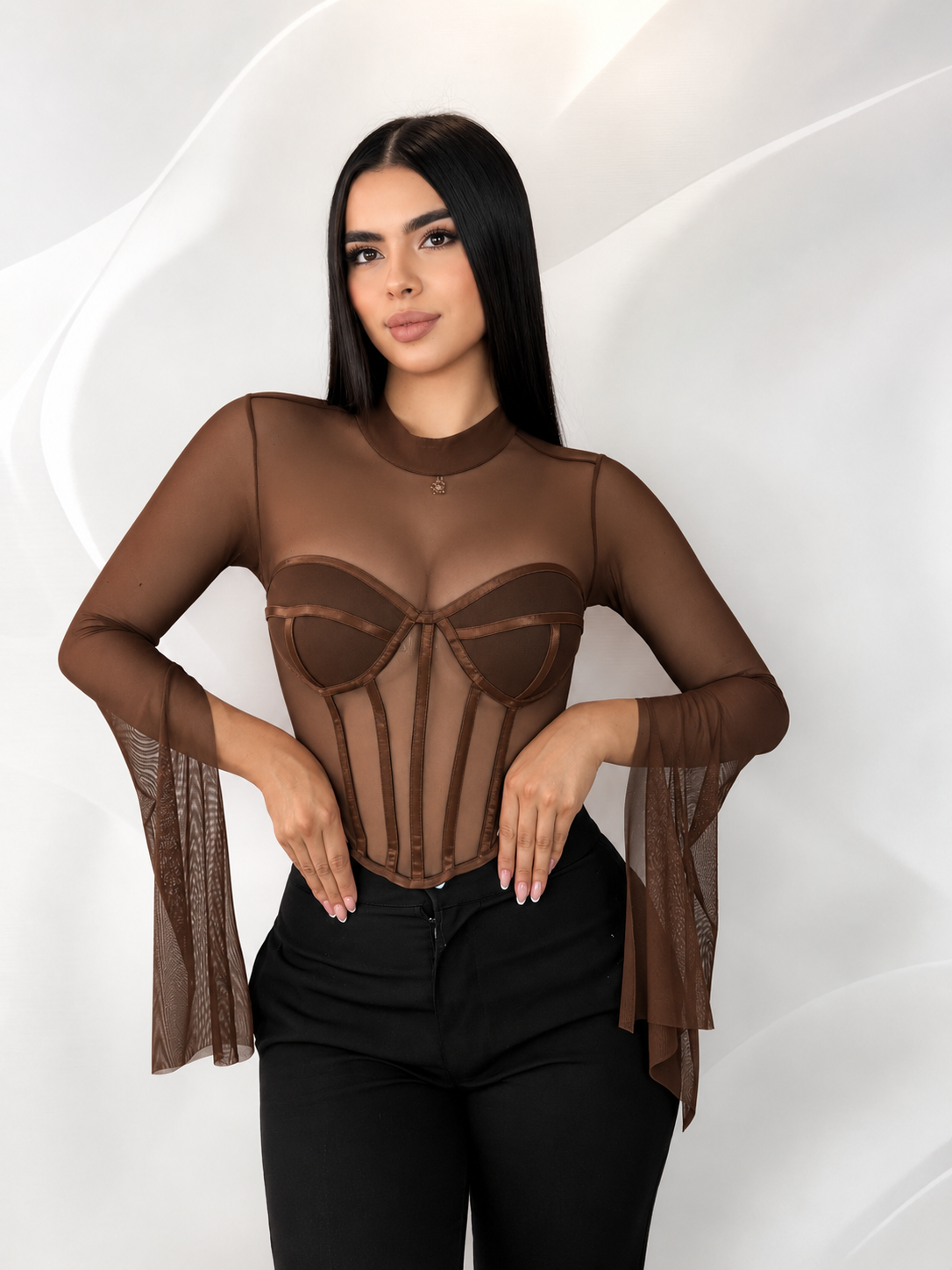 Corset copa transparencia FENIX