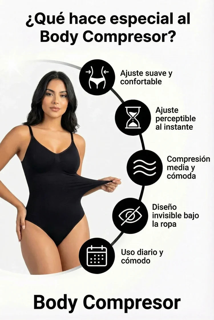 Body de Compresión Control Abdomen